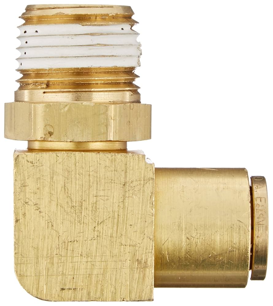 abc18　2口 Eaton Weatherhead 1869X8X8S Brass CA360 D.O.T. Air Brake